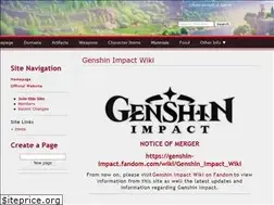Sites similar to genshinimpact.wikidot.com
