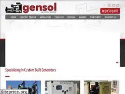 Sites similar to gensol.co.za