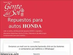 Sites similar to gentedelsol.com