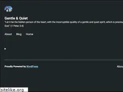 Sites similar to gentleandquiet.com