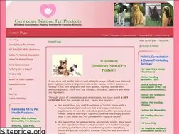 Sites similar to gentlecarepet.com