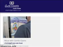 Sites similar to gentlegiants.co.uk