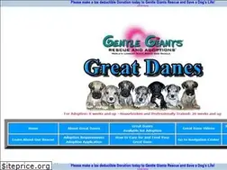 Sites similar to gentlegiantsrescue-great-danes.com
