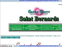 Sites similar to gentlegiantsrescue-saint-bernards.com