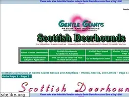 Sites similar to gentlegiantsrescue-scottish-deerhounds.com