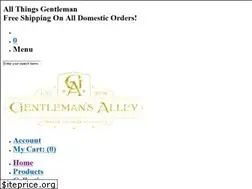 Sites similar to gentlemansalley.com