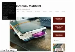 Sites similar to gentlemanstationer.com