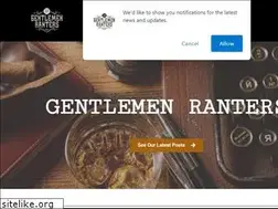 Sites similar to gentlemenranters.com