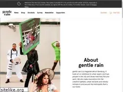 Sites similar to gentlerainmag.com