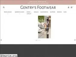 Sites similar to gentrysfootwear.com
