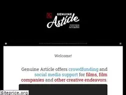 Sites similar to genuine-article.com