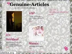 Sites similar to genuine-articles.com
