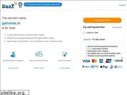 Sites similar to genuine.in