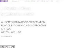 Sites similar to genuine.ventures