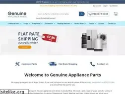 Sites similar to genuineapplianceparts.com.au