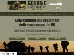 Sites similar to genuinearmysurplus.co.uk