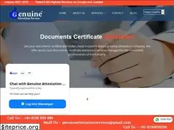 Sites similar to genuineattestationservices.com
