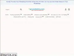 Sites similar to genuinebattery.com