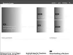 Sites similar to genuinecoder.com