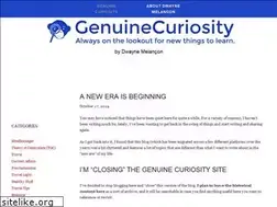 Sites similar to genuinecuriosity.com