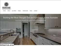 Sites similar to genuinecustomhomes.com