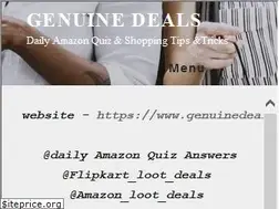 Sites similar to genuinedeals4all.com