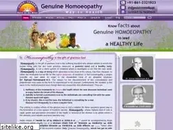 Sites similar to genuinehomoeopathy.com