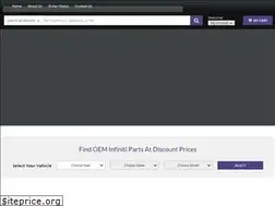 Sites similar to genuineinfinitiparts.com