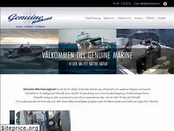 Sites similar to genuinemarine.se