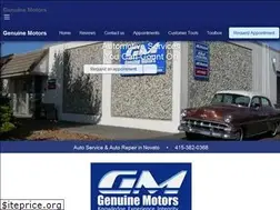 Sites similar to genuinemotors.com