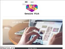 Sites similar to genuinepick.com