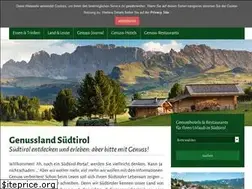 Sites similar to genusslandsuedtirol.it