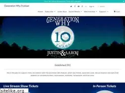 Sites similar to genwhypod.com