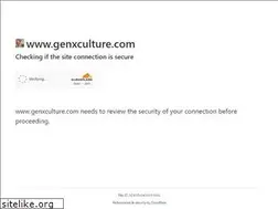 Sites similar to genxculture.com