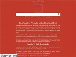 Sites similar to genyoutube.fun