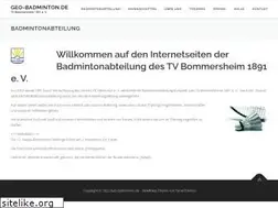 Sites similar to geo-badminton.de