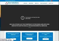 Sites similar to geo-solutions.com