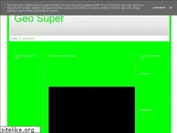 Sites similar to geo-super.blogspot.com