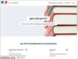 Sites similar to geo.api.gouv.fr