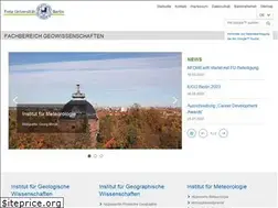 Sites similar to geo.fu-berlin.de
