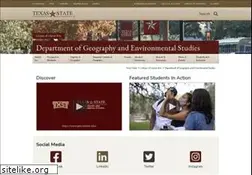Sites similar to geo.txstate.edu