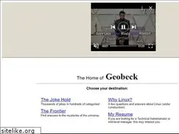 Sites similar to geobeck.tripod.com
