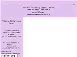 Sites similar to geocitieszionhillmbchurch.com