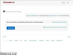 Sites similar to geocode.ca