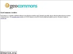 Sites similar to geocommons.com
