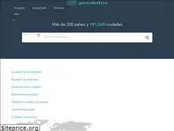 Sites similar to geodatos.net