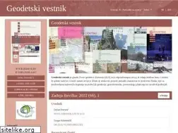 Sites similar to geodetski-vestnik.com