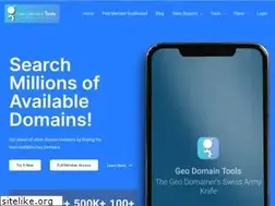 Sites similar to geodomaintools.com