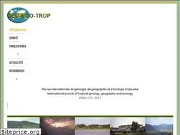 Sites similar to geoecotrop.be