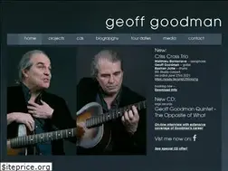 Sites similar to geoffgoodman.com